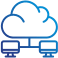 Managed Cloud and Virtual Desktop Icon