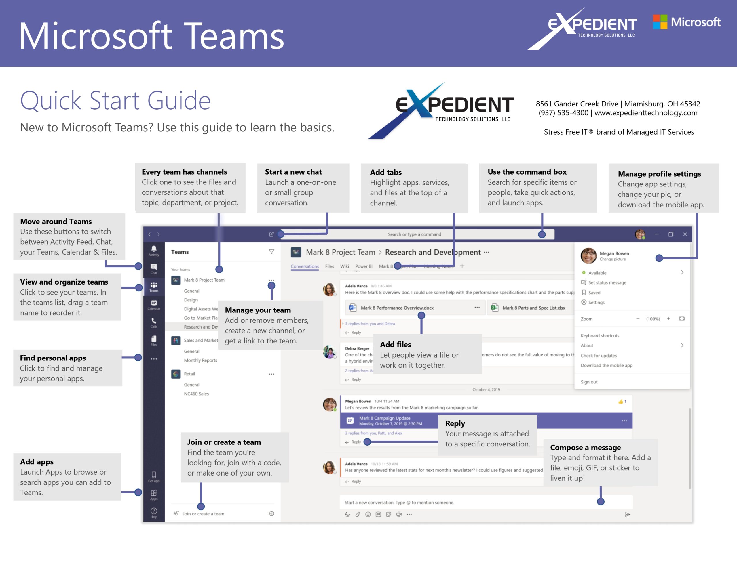 Microsoft Teams Quick Start Guide